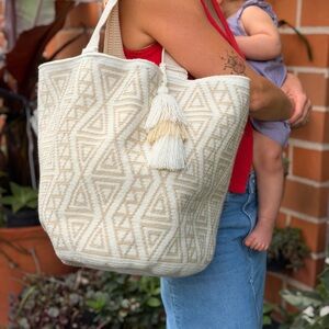 Handmade Colombian tote bag